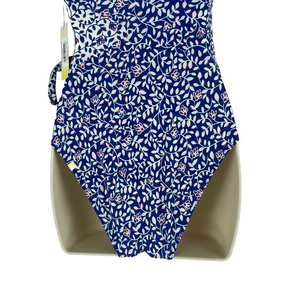 Summersalt The Perfect Wrap One Piece Swimsuit Floral Print Size 4 - Picture 9 of 10